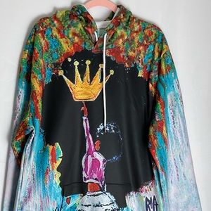 NWOT QUEEN of the court HOODIE